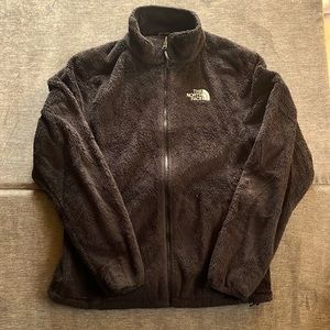 North Face Sherpa Zip Up Jacket